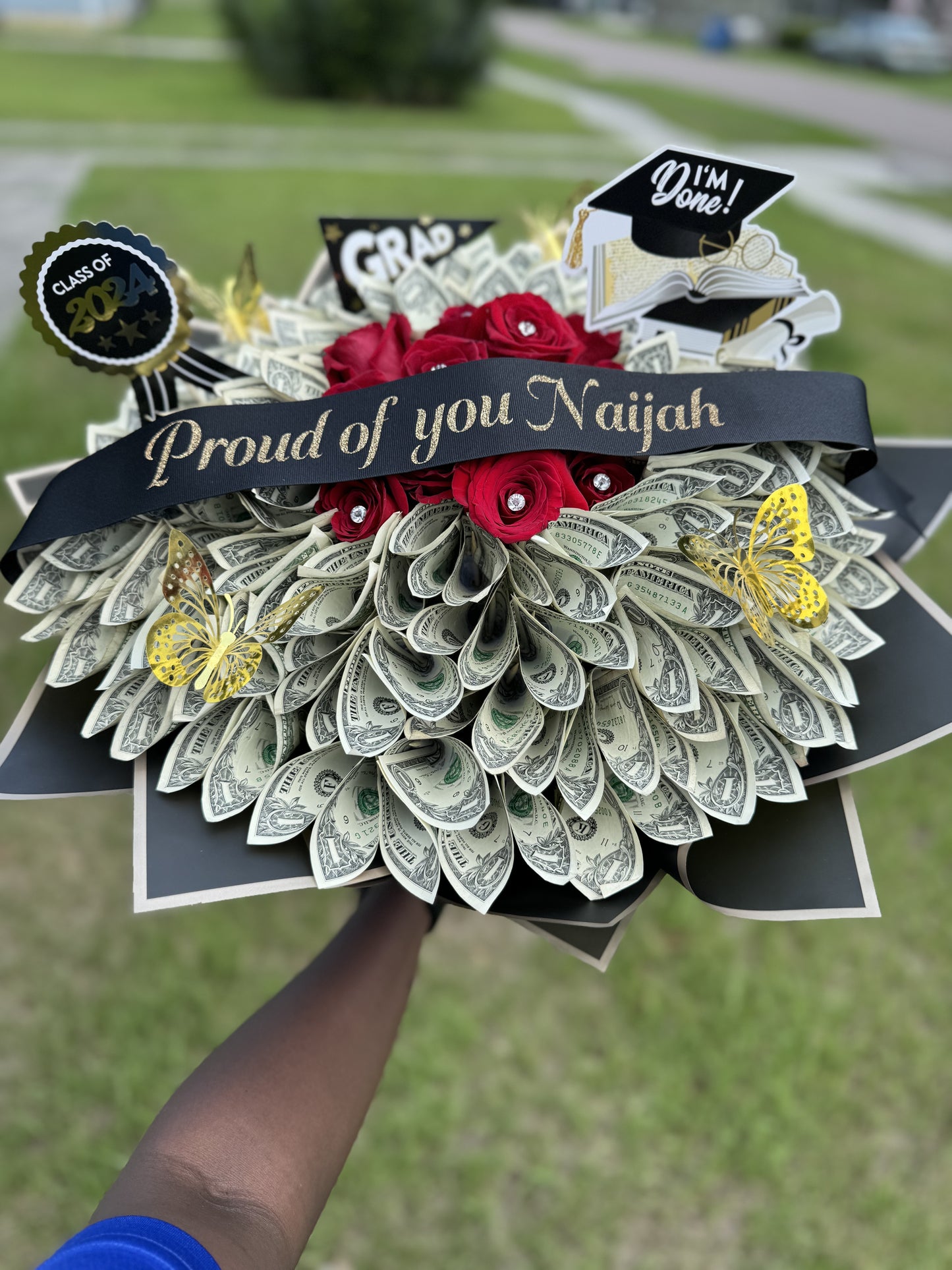 Graduation Money Bouquet
