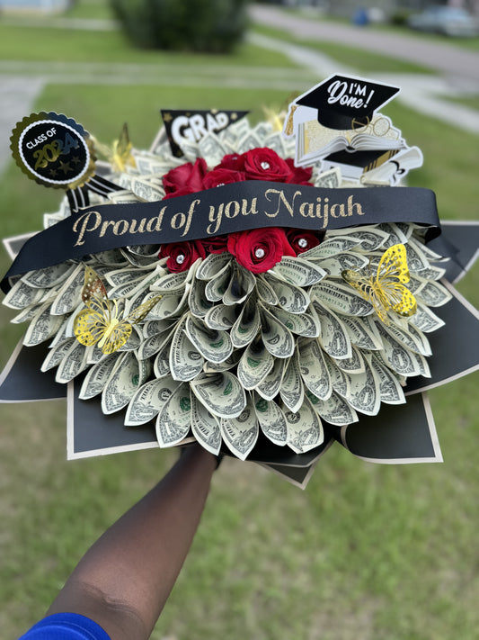 Graduation Money Bouquet