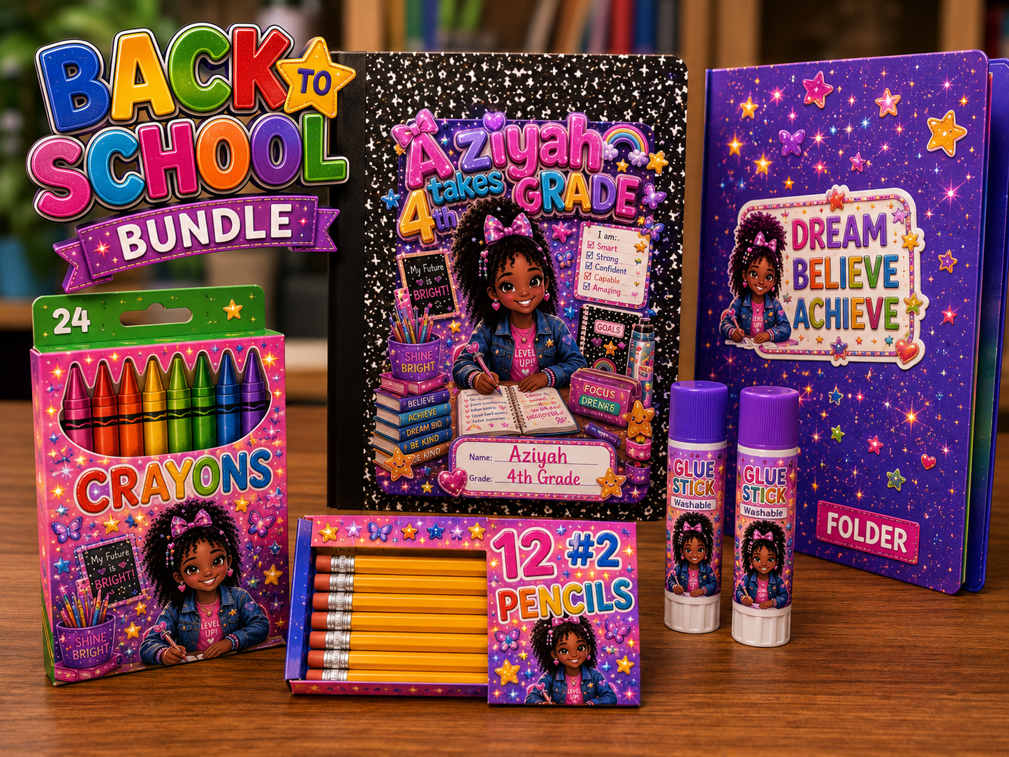 Personalized Back to School Bundle